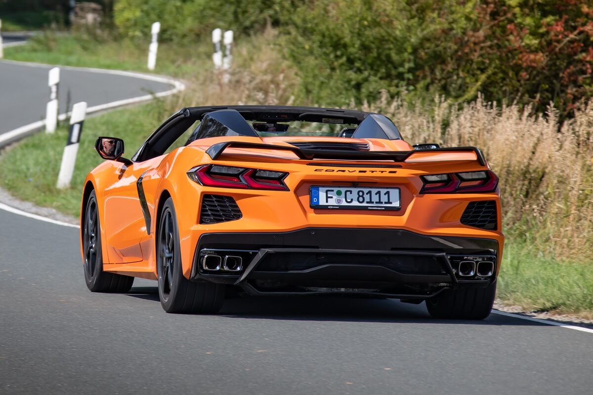 Chevrolet Corvette Convertible 6.2L V8 automatic RWD 2024