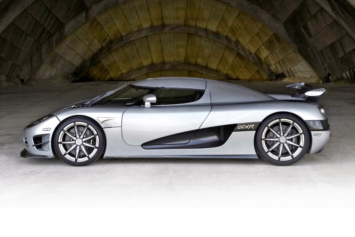 Koenigsegg CCXR Trevita 4.8L V8 manual RWD (2008-2009)