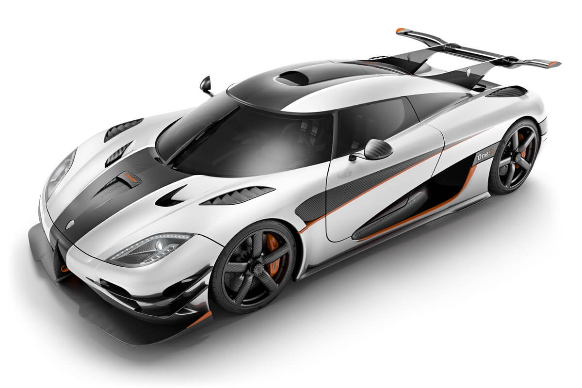 Koenigsegg One1 5.0L V8 automatic RWD (2014-2015)