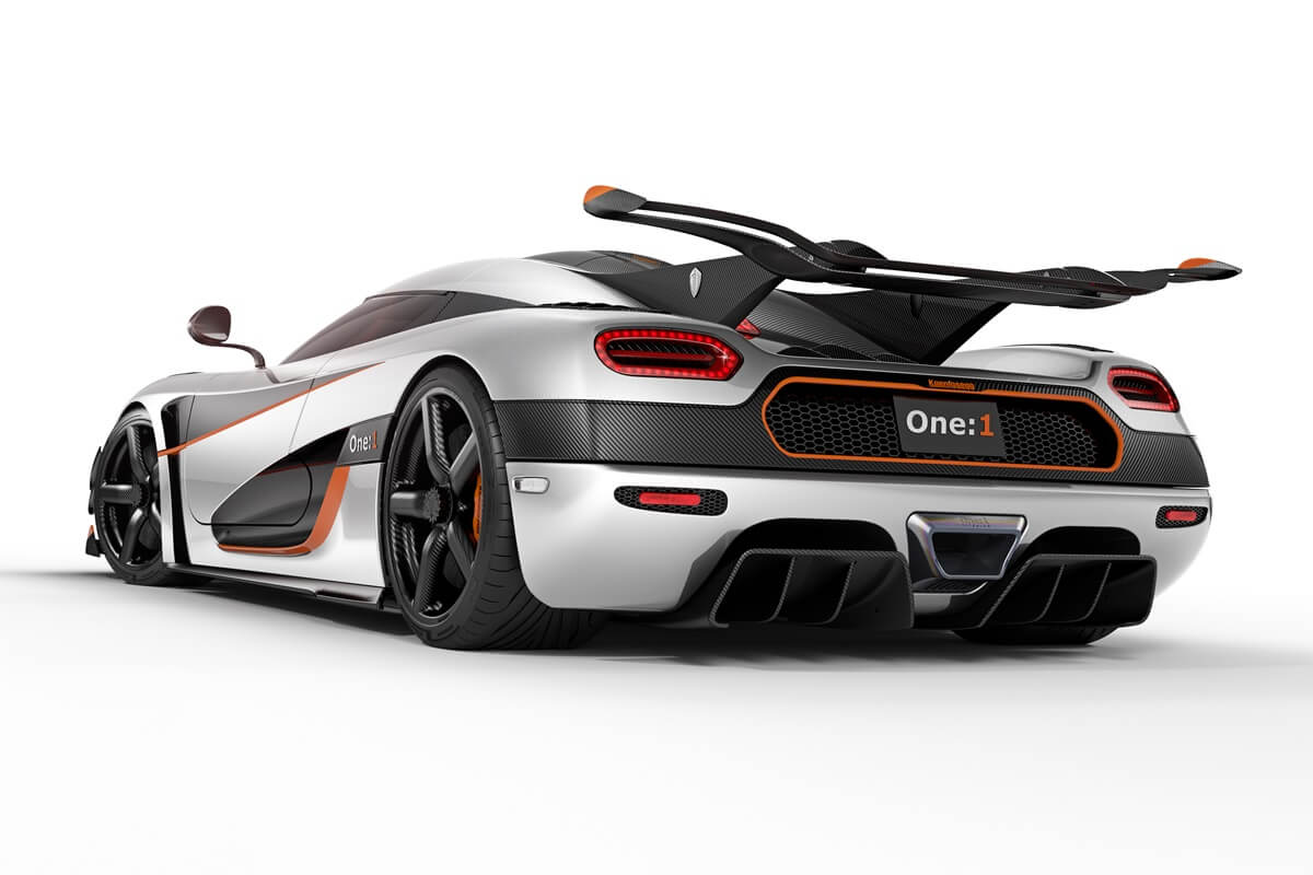 Koenigsegg One1 5.0L V8 automatic RWD (2014-2015)