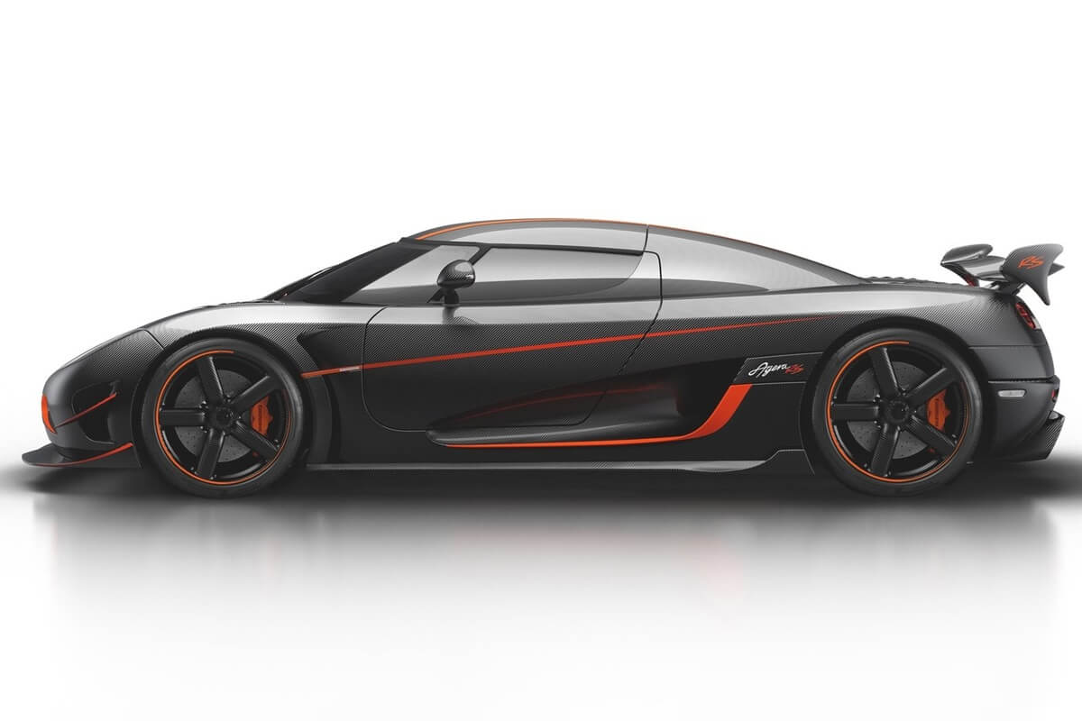 Koenigsegg Agera RS 5.0L V8 automatic RWD (2015-2018)