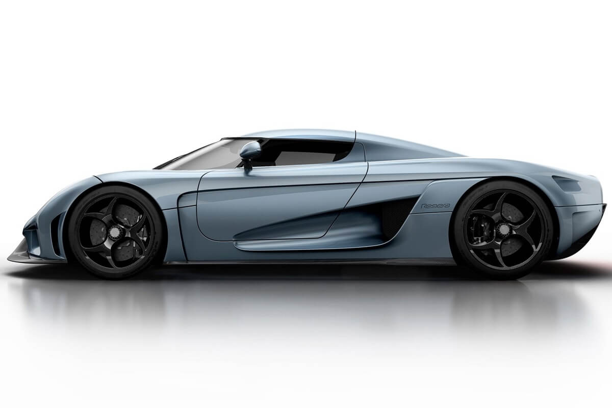 Koenigsegg Regera 5.0L V8 automatic AWD (2016-2022)