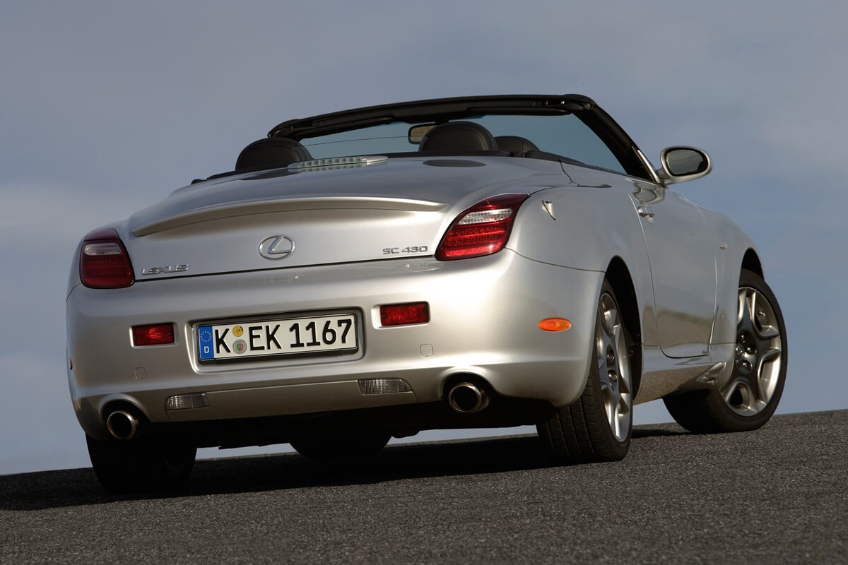 Lexus SC 430 automatic RWD (2006-2010)