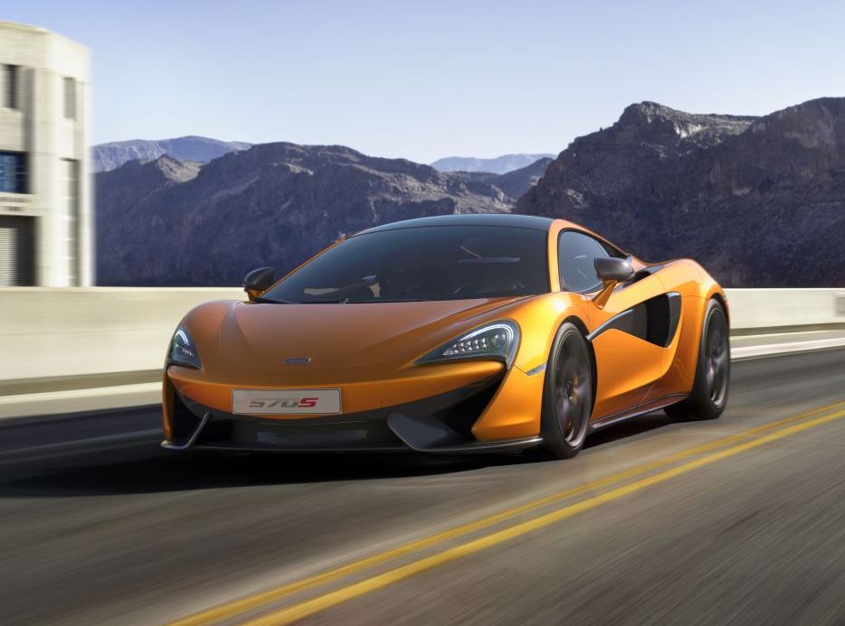 McLaren 570S 3.8 twin-turbo V8 automatic RWD (2018-2022)