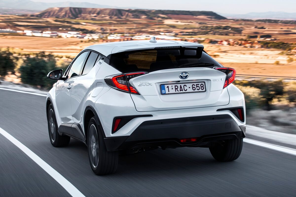 Toyota C-HR 1.2T 116 hk  fyrhjulsdrift (2016-2019)